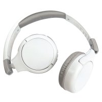 Słuchawki bezprzewodowe składane białe