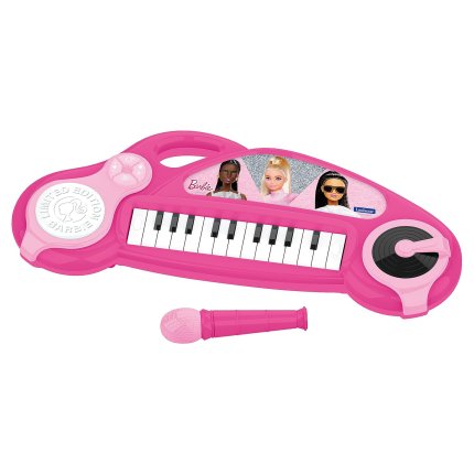 Elektronska klaviatura z mikrofonom Barbie – 22 tipk