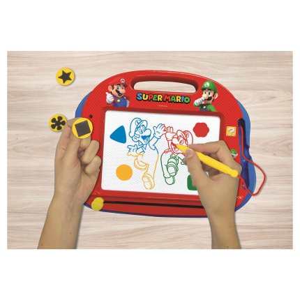 Magnetická vícebarevná kreslicí tabulka Super Mario
