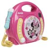 CD player portabil cu 2 microfoane Minnie Mouse