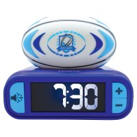 Wekker met 3D-nachtlicht Rugbybal