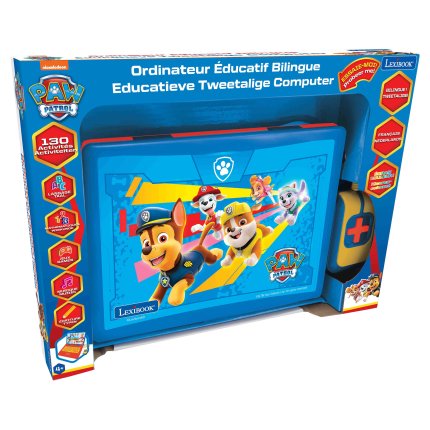 Dutch-French Laptop 130 Activities - PAW Patrol
