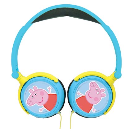 Căști pliabile cu fir Purcelușa Peppa