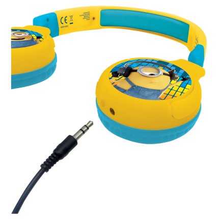Słuchawki bezprzewodowe składane Minionki
