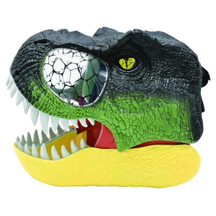 Dinosaurussenmasker met geluids- en lichteffecten