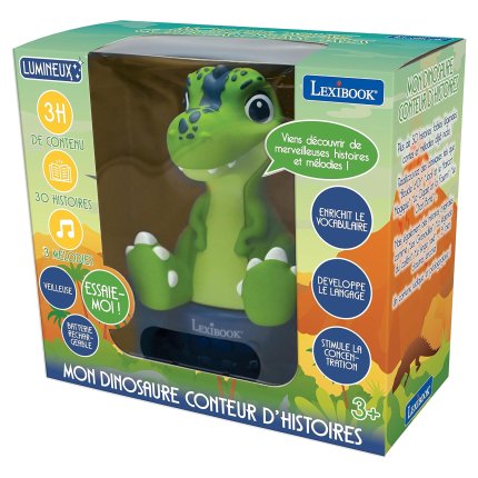 3D Dinosaur Storyteller with Night Light (English Version)