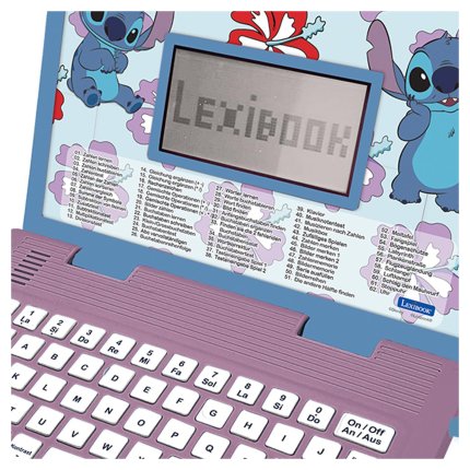 Deutsch-Englisches Lern-Notebook - Disney Stitch