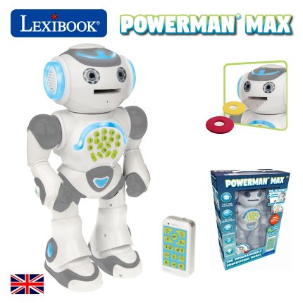 Sprekende robot Powerman Max (Engelse versie)