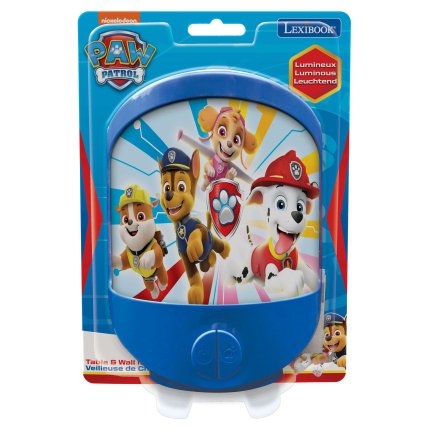 Nachtlampje voor op tafel of aan de muur PAW Patrol