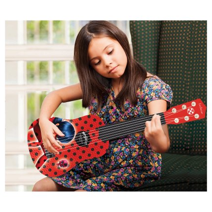 Moja prvá gitara 21" - Miraculous: Čarovná Lienka a Čierny Kocúr