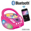 CD Player Bluetooth iluminat Prințesele Disney