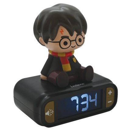 Budilica s noćnim 3D svjetlom Harry Potter