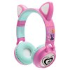 Căști Wireless cu urechi de pisică luminoase Barbie