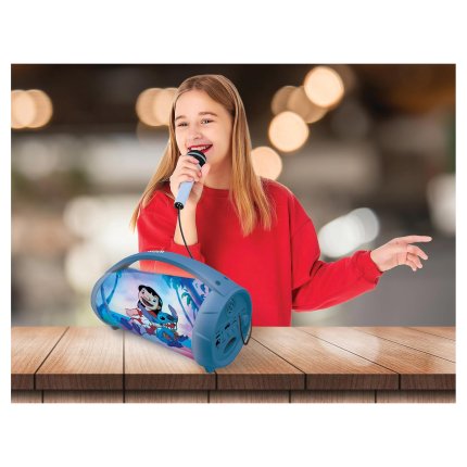 Boombox Speaker with Microphone - Disney Stitch