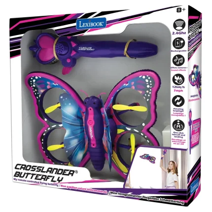 Lietajúci motýľ s ovládaním gestami Crosslander Butterfly