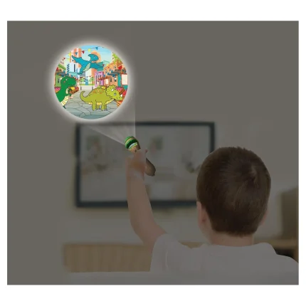 Baterka s projektorem a figurkami - Dinosauři