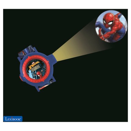 Zegarek cyfrowy z projektorem Spider-Man