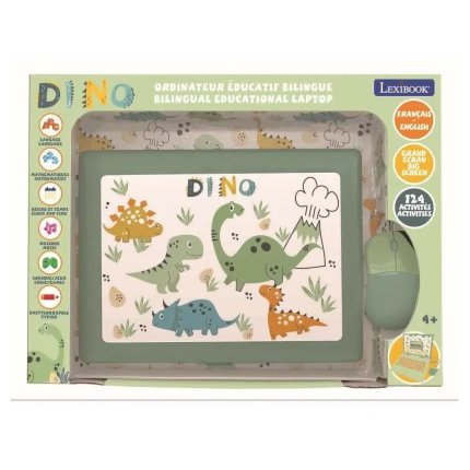 Francosko-angleški izobraževalni prenosnik - Dinozavri