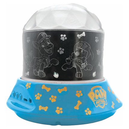 Nachtlicht-Projektor mit Lautsprecher PAW Patrol – Helfer auf vier Pfoten