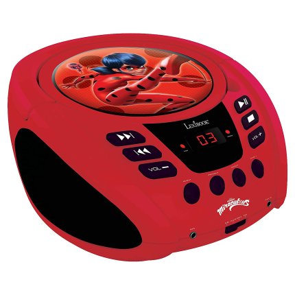 Prenosni CD predvajalnik - Miraculous: Zgodbe Ladybug in Cat Noir