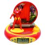 3D budilica s projektorom Osvetnici Iron Man