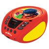 Svetleči Bluetooth CD predvajalnik - Miraculous: Zgodbe Ladybug in Cat Noir
