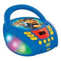 Svietiaci Bluetooth CD prehrávač - Labková patrola