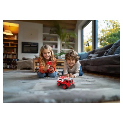 Hasičské auto 3 v 1 s elektrickým šroubovákem Crosslander Fireman