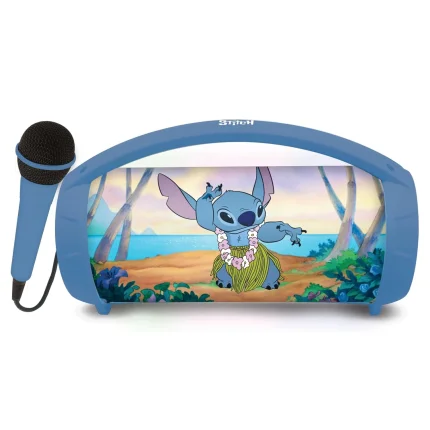 Reproduktor s mikrofónom Boombox - Disney Stitch