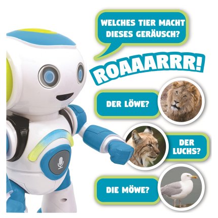 Sprechender Roboter Powerman Junior (Deutsche Version)