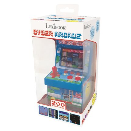 Ročna igralna konzola Cyber Arcade 2,8" - 200 iger