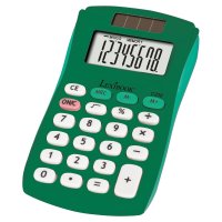 8-Digit Solar Pocket Calculator Green