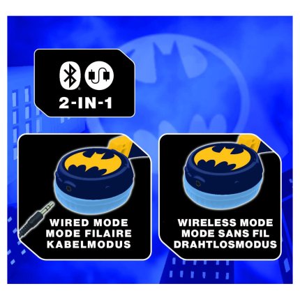 Batman Wireless Foldable Headphones