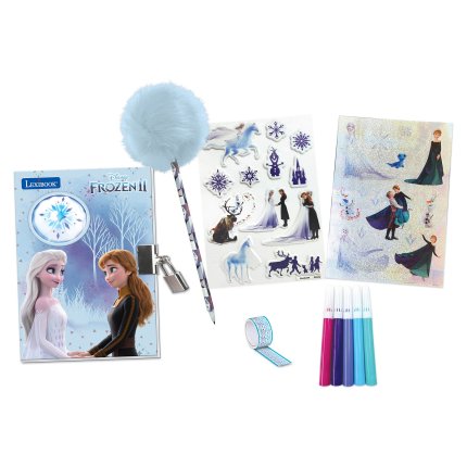 Diario segreto elettronico luminoso Disney Frozen