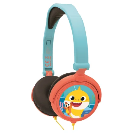 Skladacie drôtové slúchadlá - Baby Shark