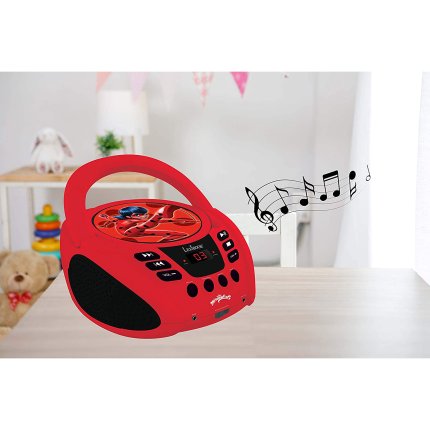 Prenosni CD predvajalnik - Miraculous: Zgodbe Ladybug in Cat Noir