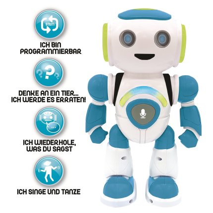 Sprechender Roboter Powerman Junior (Deutsche Version)