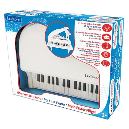 Elektronisches Mini-Klavier mit Mikrofon