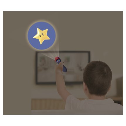 Baterka s projektorem Super Mario