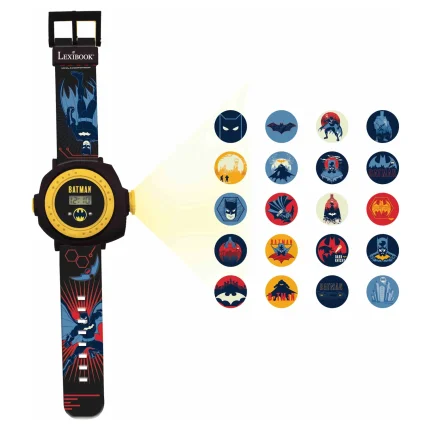 Digitálne premietacie hodinky - Batman