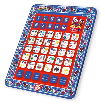 Francúzsko-anglický vzdelávací tablet Spidey a jeho fantastickí priatelia