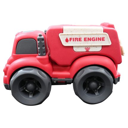 Politie- en brandweerauto van Bio Toys 10 cm