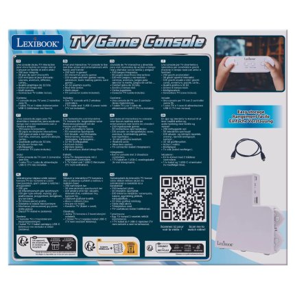 TV Game Console - 2 controllers + 250 games