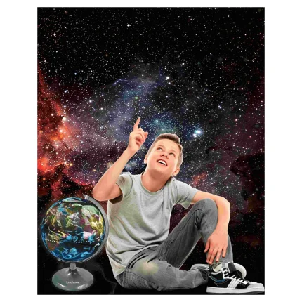 Svítící denní a noční glóbus (anglická verze)