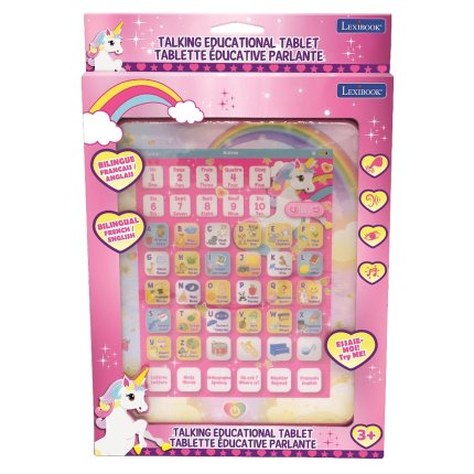 Französisch-Englisches Lern-Tablet Einhorn