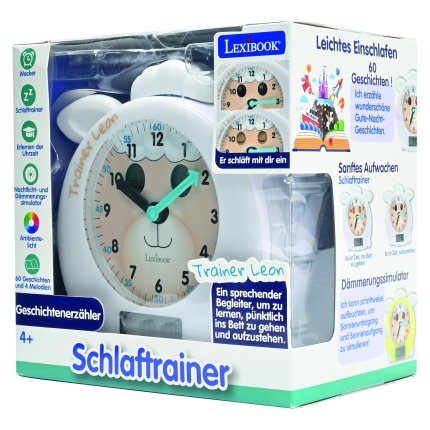 Wecker Coach Leon - erzählt Geschichten auf Deutsch