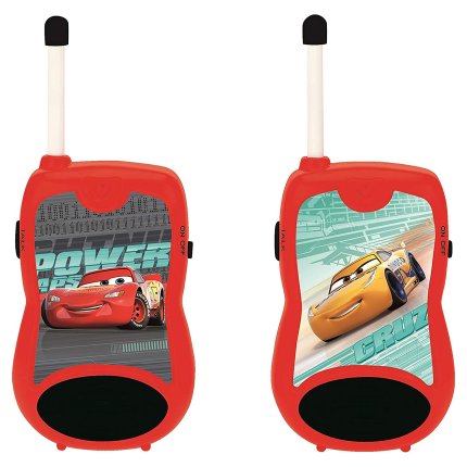 Walkie-talkie con una portata di 120 metri Disney Cars