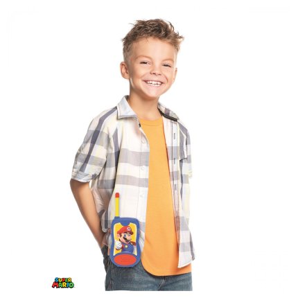 Walkie Talkies up to 120 m - Super Mario