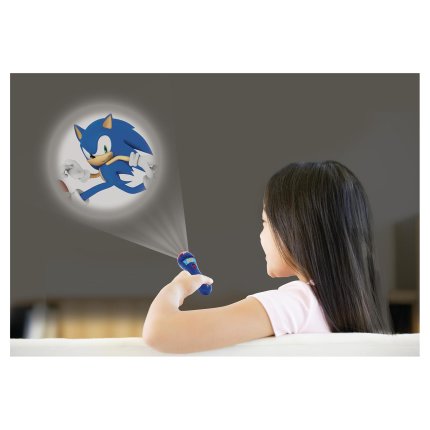 Baterka s projektorom Ježko Sonic