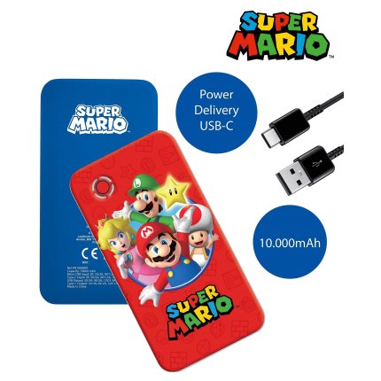 Power bank 10 000 mAh - Super Mario